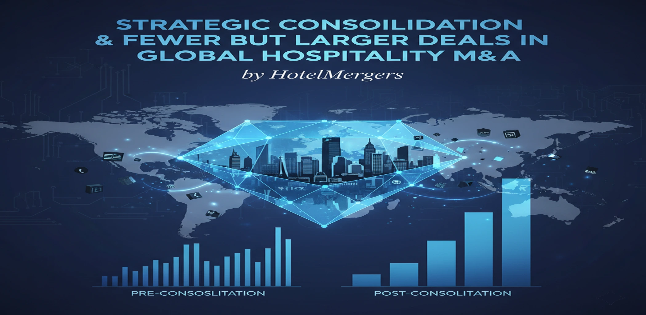 STRATEGIC CONSOLIDATION & FEWER BUT LARGER DEALS IN GLOBAL HOSPITALITY M&A